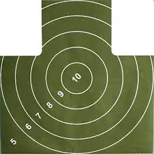 Мишень №4 (грудная), 500*500мм, бумага